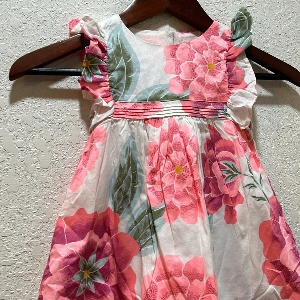 TEA beautiful flower dress size 2 GUC